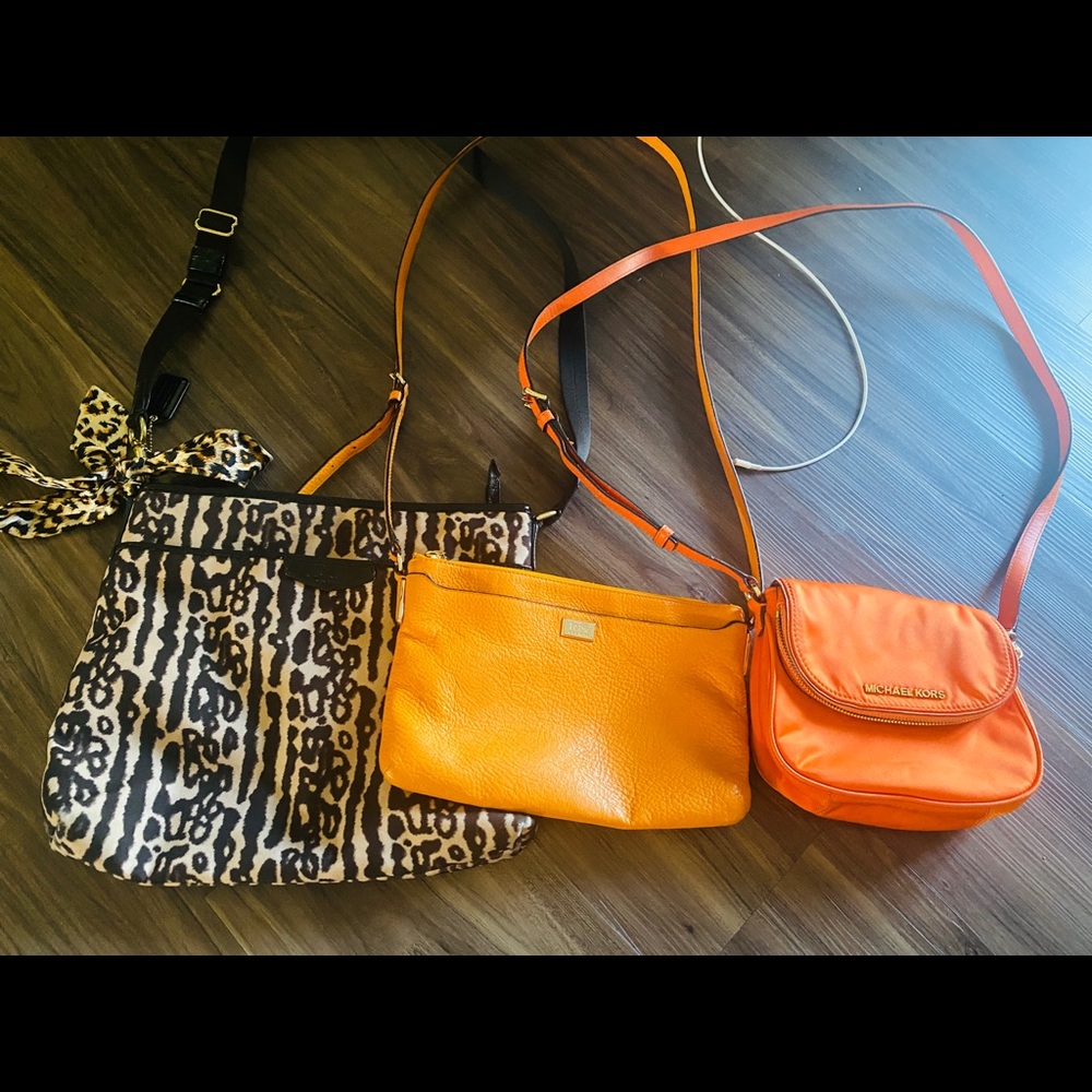3 purses/crossbody